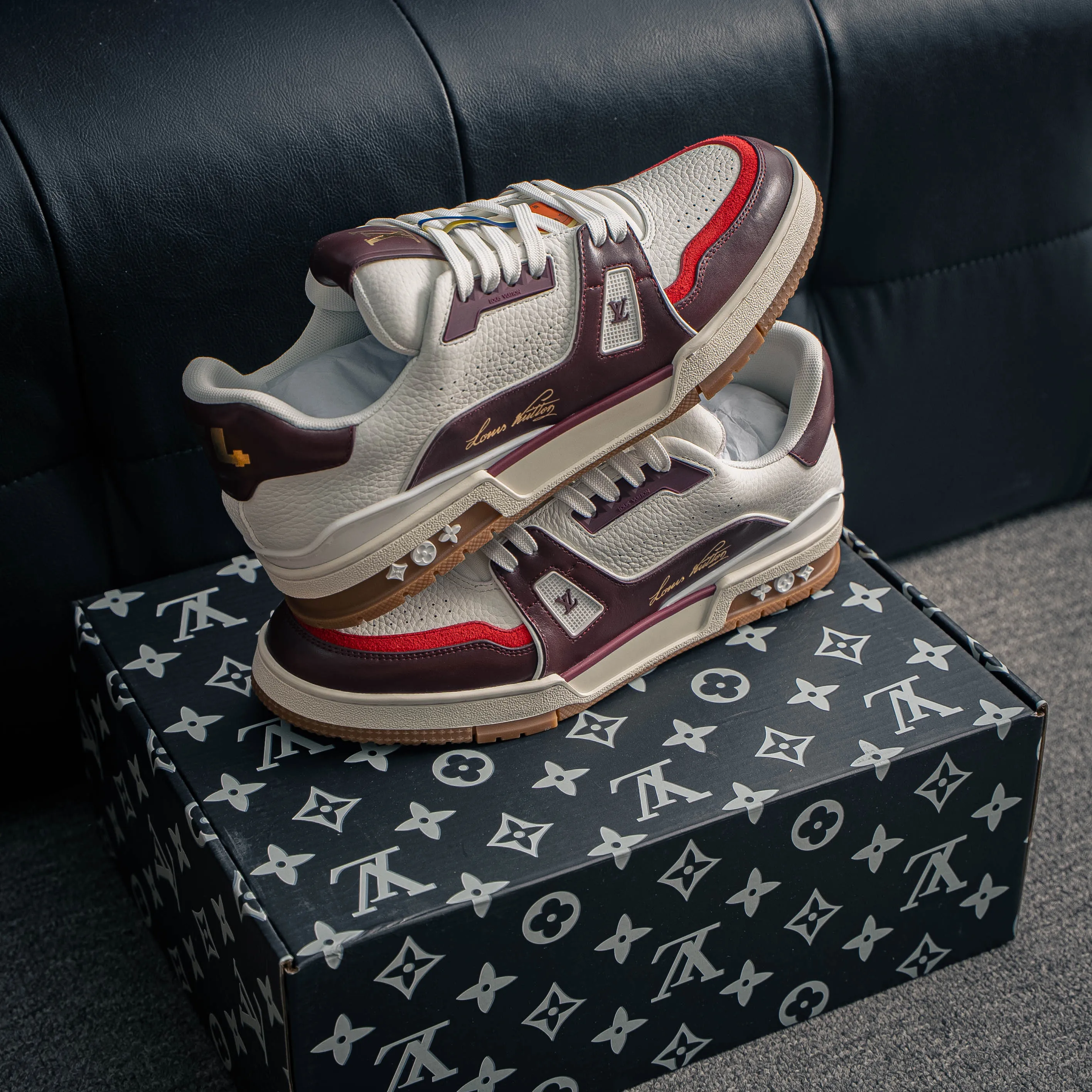 【YS 】 Premium LOUIS VUITTON LV Trainer ✦ ，Shoes ✦ 、 、 ✦ ✦